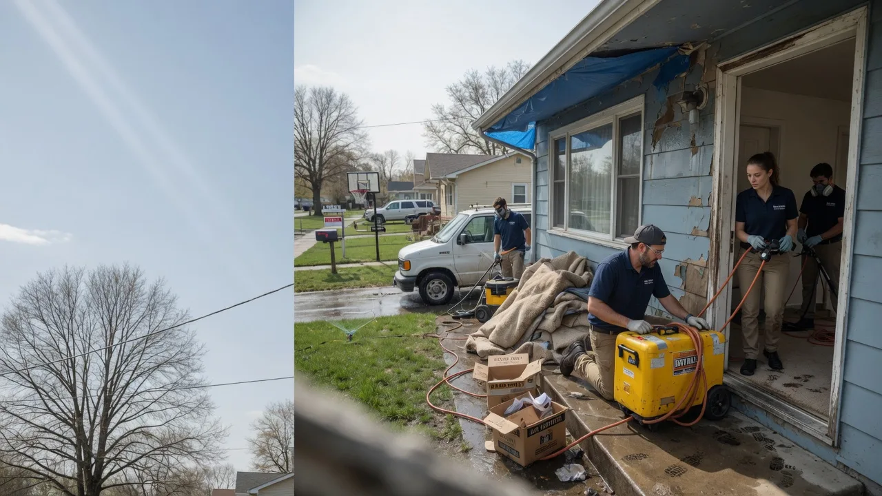 Basement Flood Cleanup in Nekoosa, WI near me